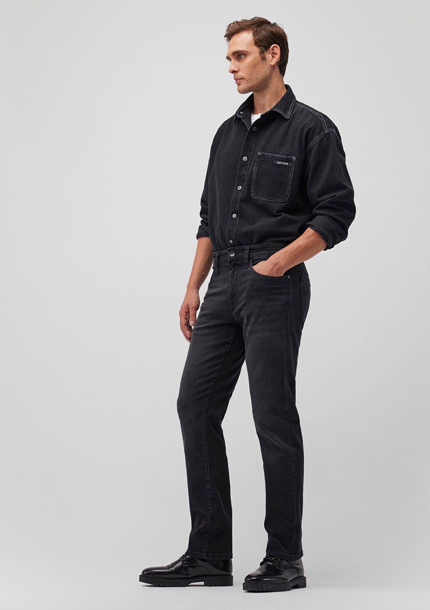 Martin Smoke Mavi Black Jean Pants