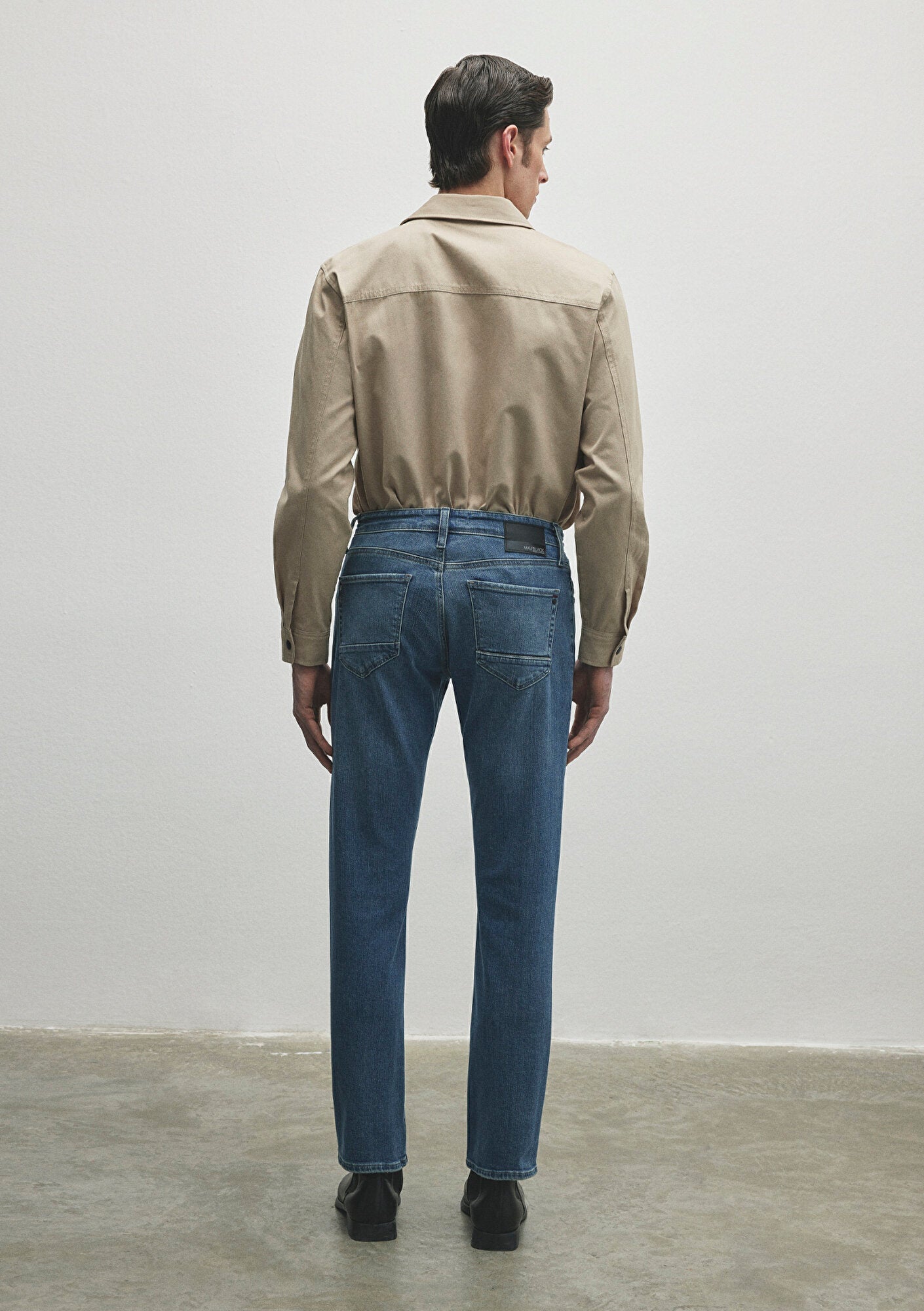 Martin Light Shaded Mavi Black Jean Pants