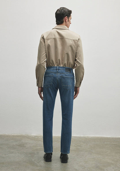 Martin Light Shaded Mavi Black Jean Pants