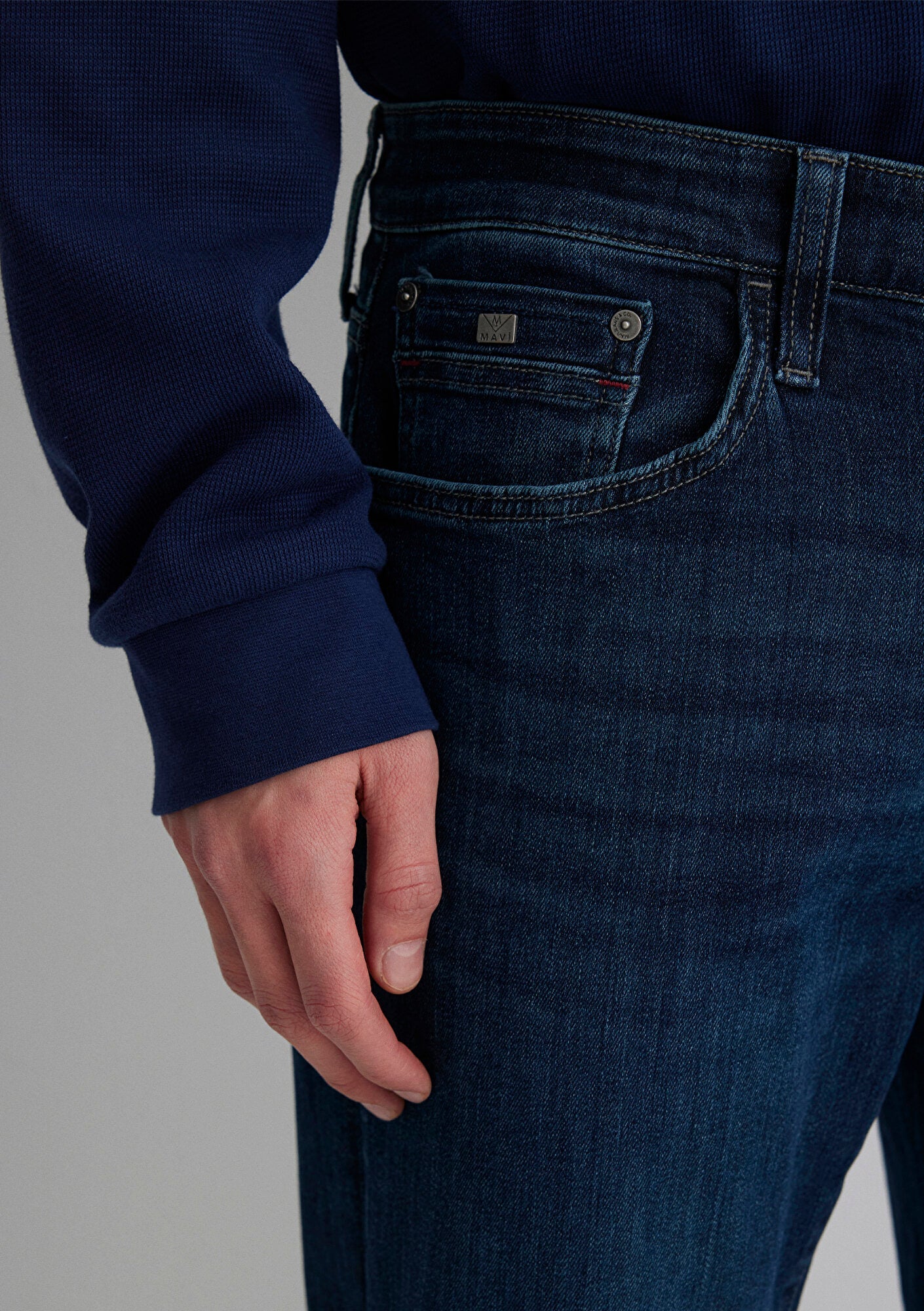 Martin Deep Brushed Mavi Premium Jean Pants