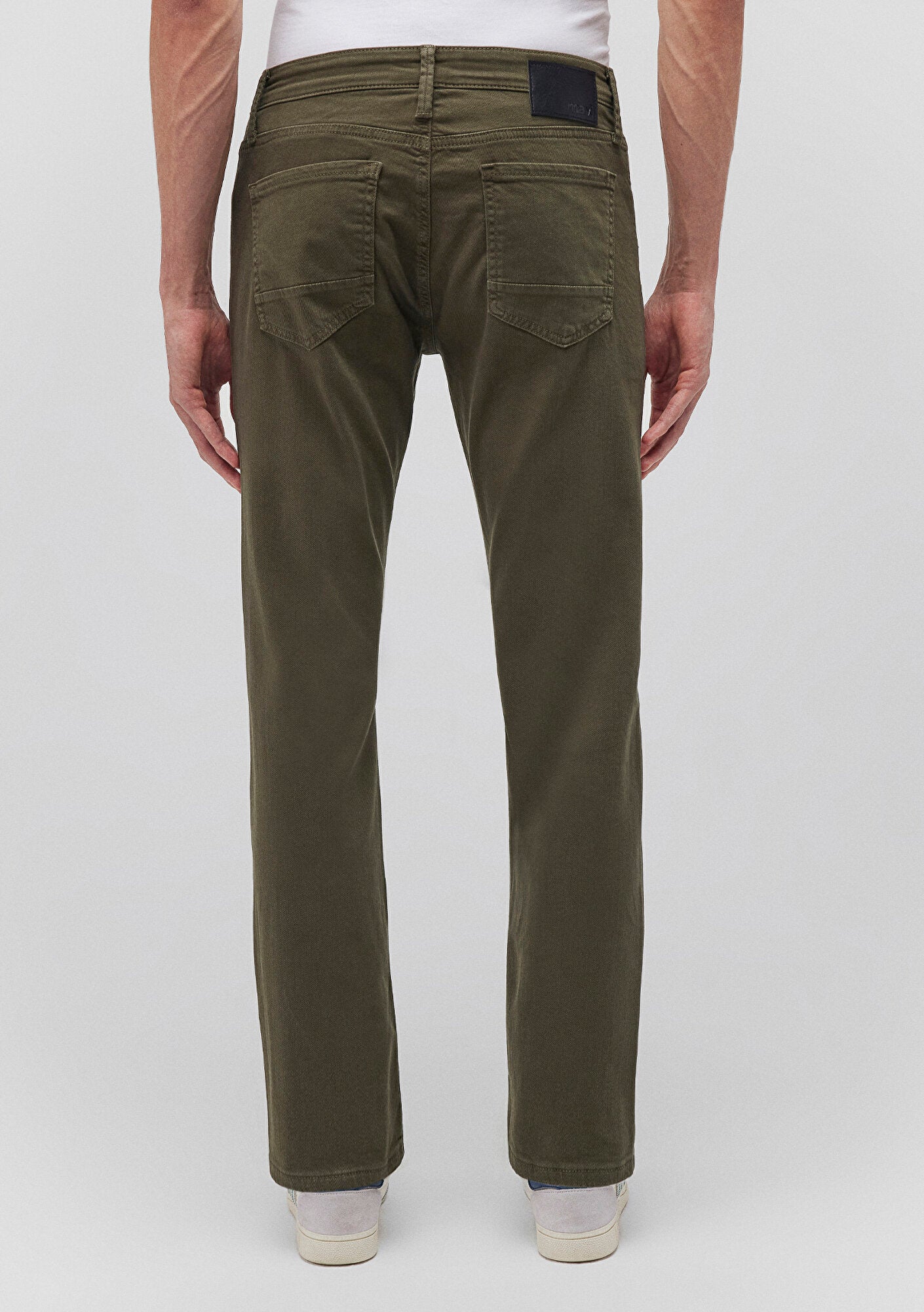 Martin Olive Night Comfort Gabardine Pants