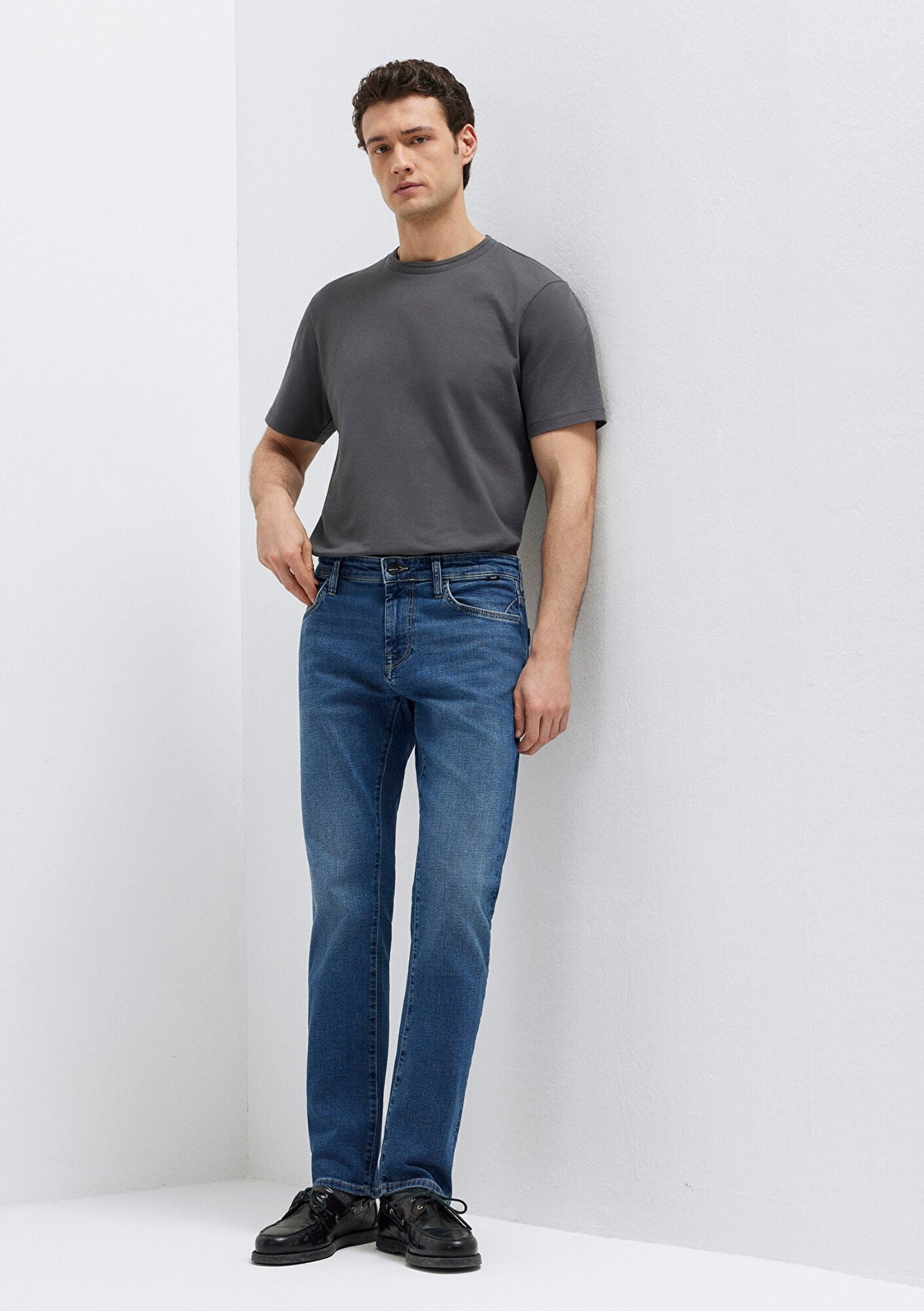 Martin Dark Blue Mavi Black Jean Pants