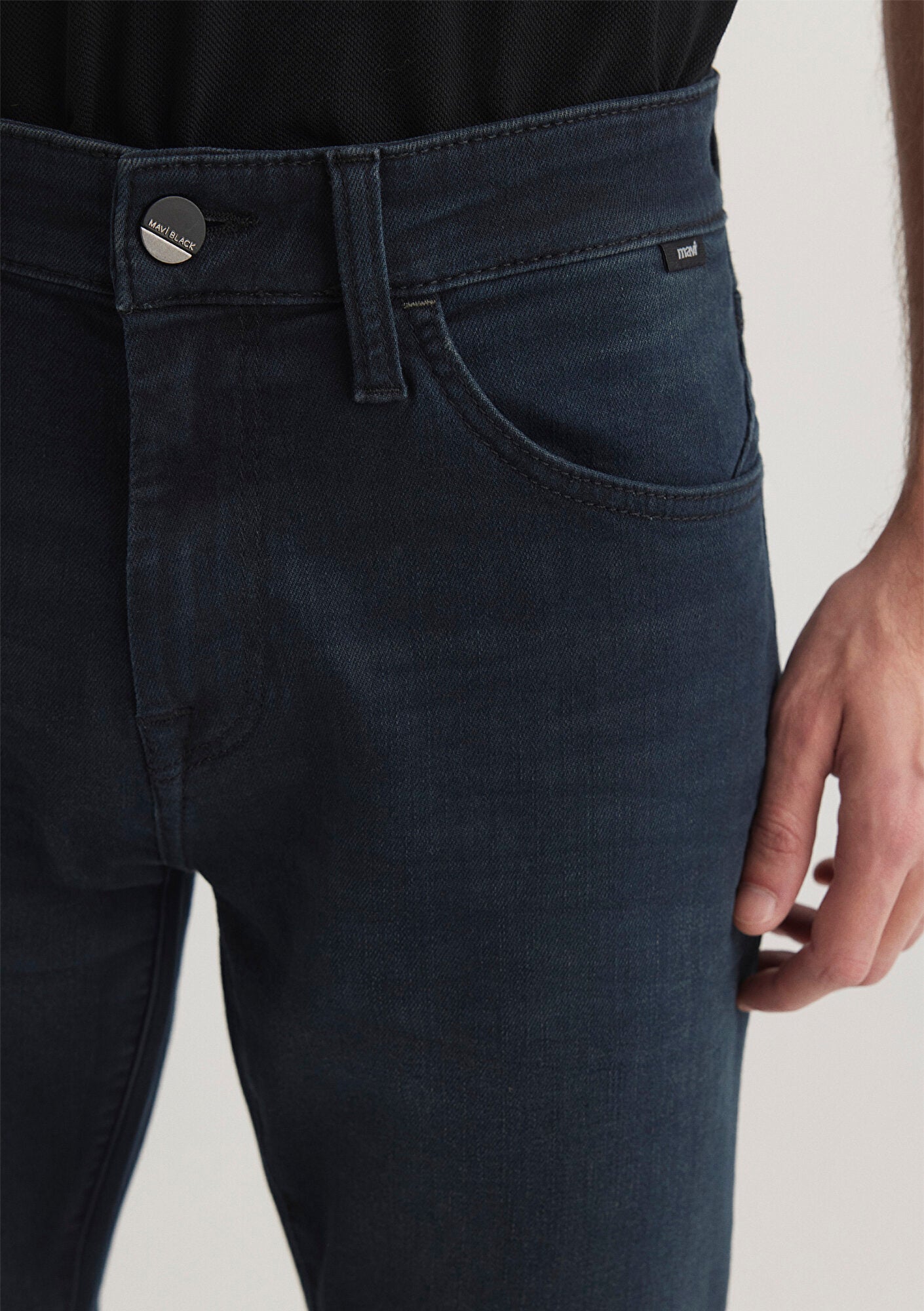 Jake Dark Foggy Mavi Jet Black Jean Pants