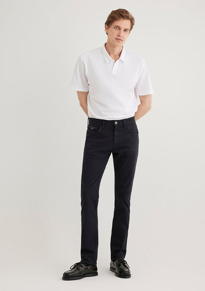 Jake Dark Navy Mavi Black Gabardin Pants