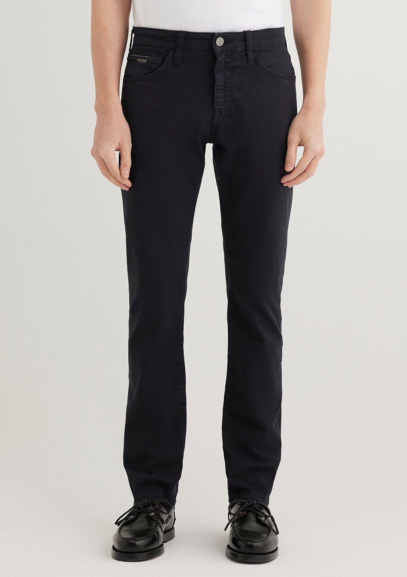 Jake Dark Navy Mavi Black Gabardin Pants