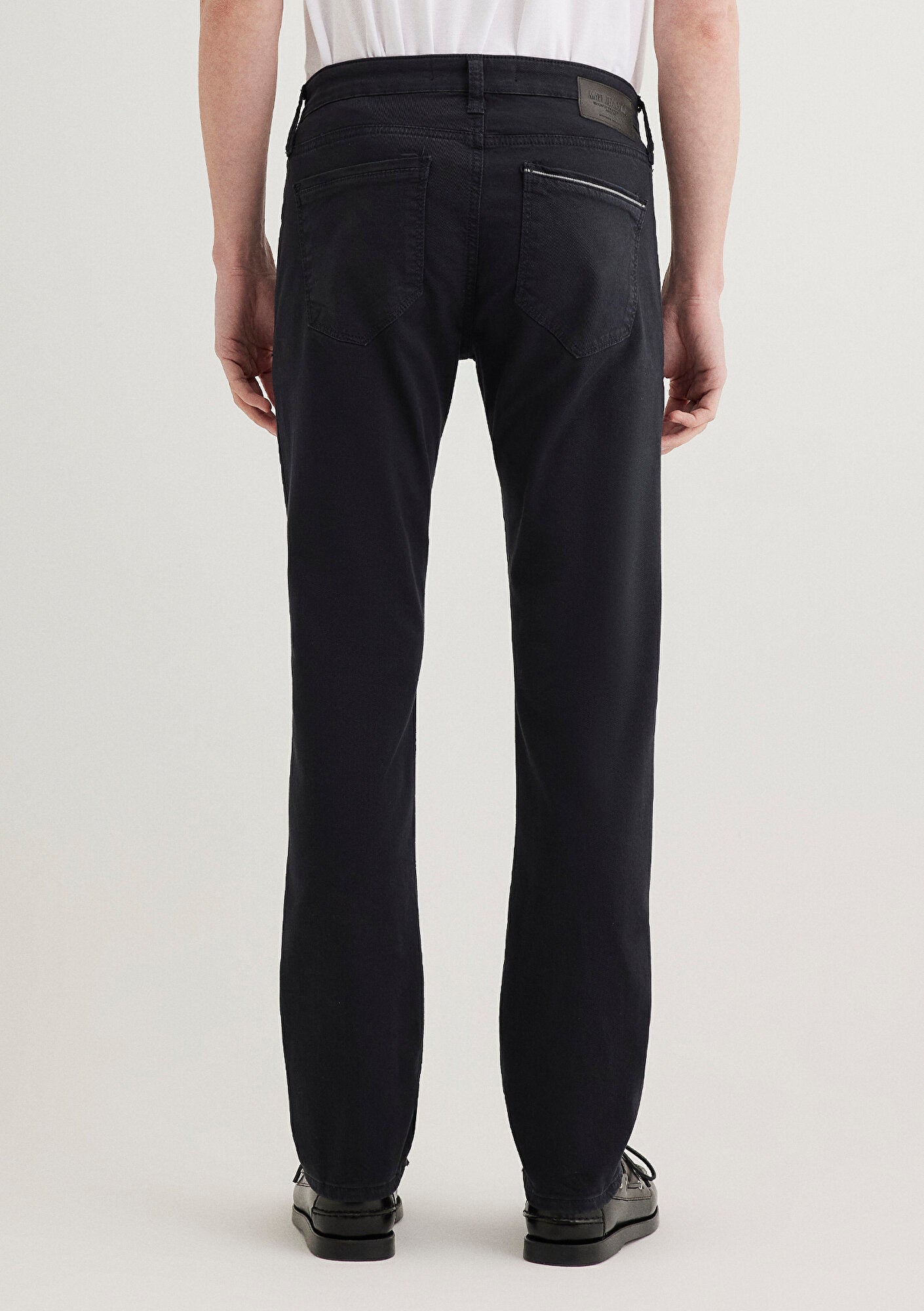 Jake Dark Navy Mavi Black Gabardin Pants