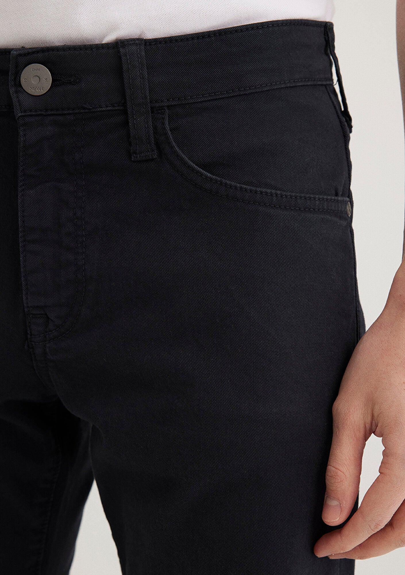 Jake Dark Navy Mavi Black Gabardin Pants