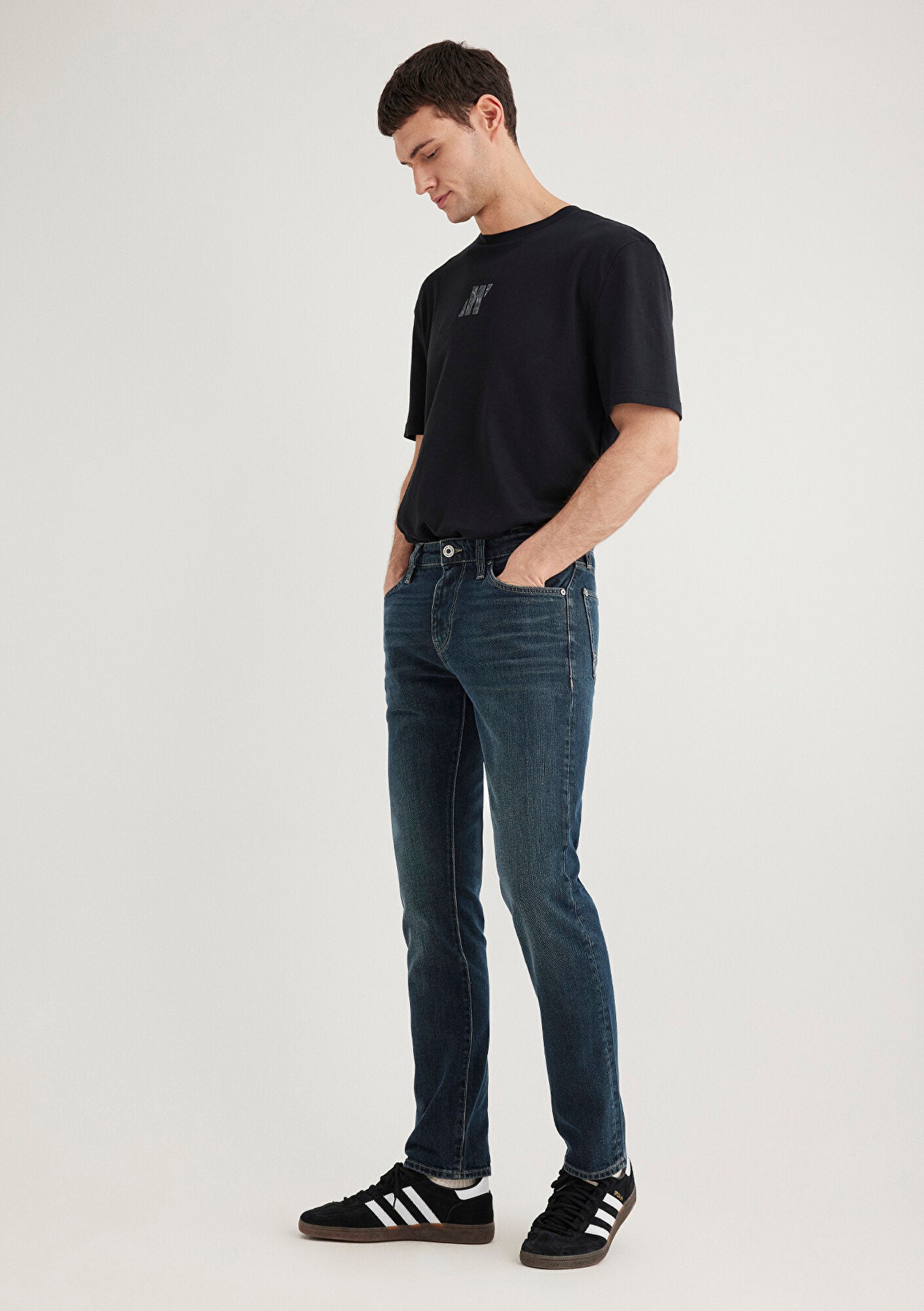 Jake Dark Mocha Blue Mavi Pro Jean Pants