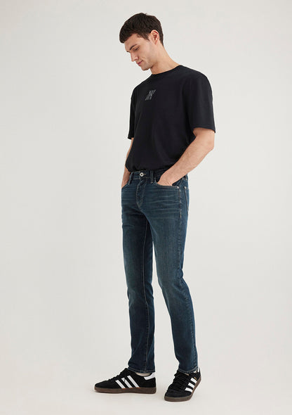 Jake Dark Mocha Blue Mavi Pro Jean Pants
