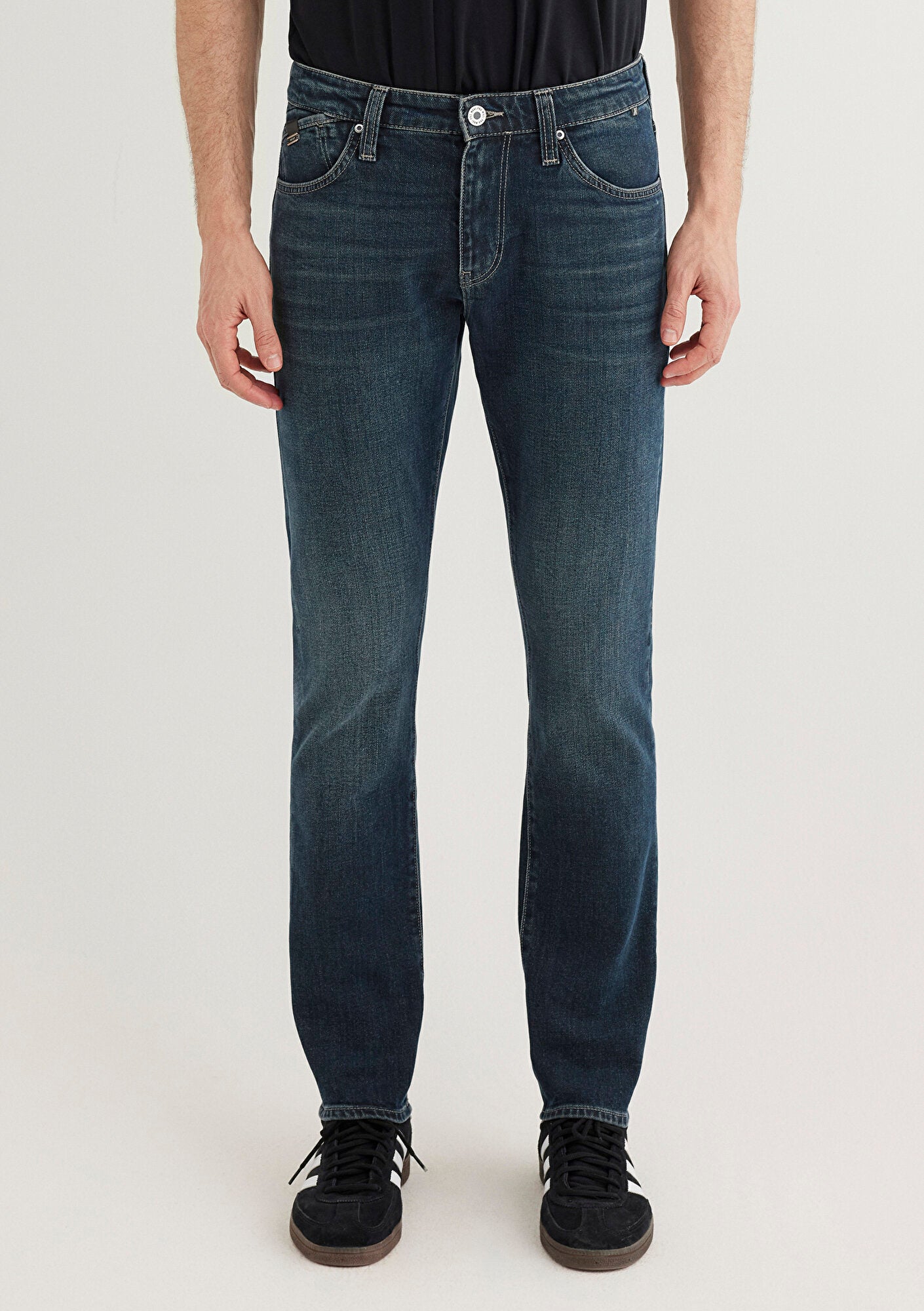 Jake Dark Mocha Blue Mavi Pro Jean Pants