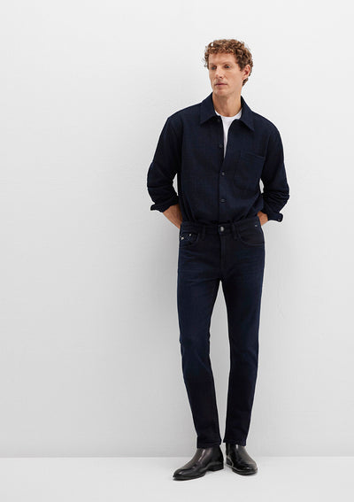 Jake Deep Midnight Lux Black Jean Pants