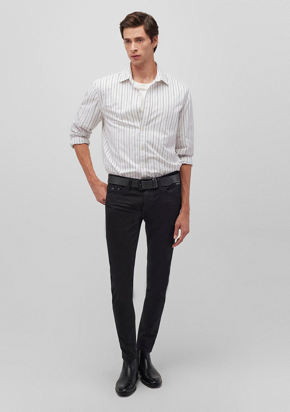 James Coal Coated Mavı Black  Jean Pants