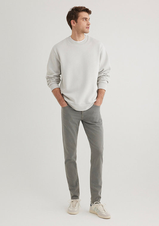 James Pewter Comfort Gabardin Pants