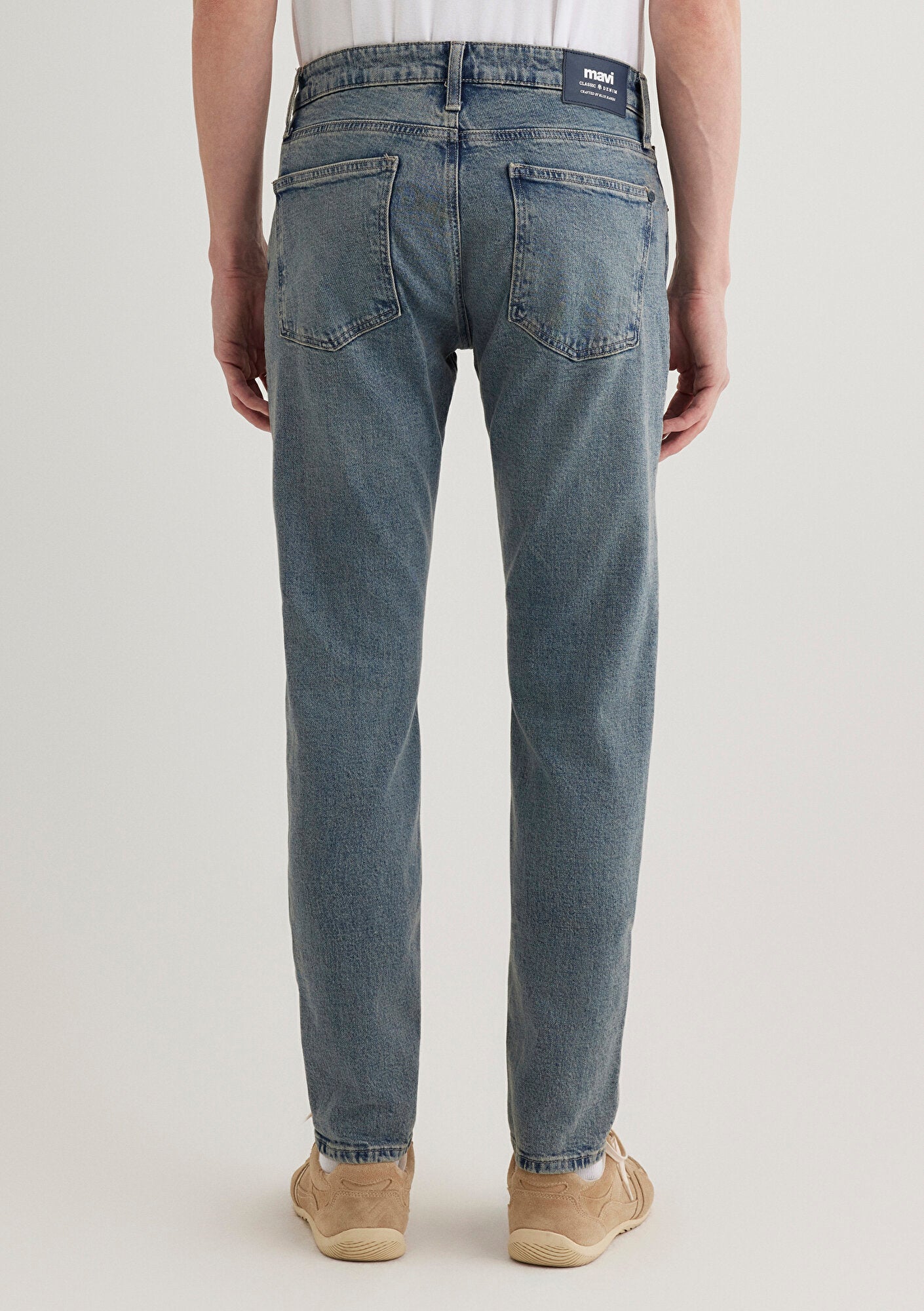 James Foggy Indigo Classic Denim Jean Pants