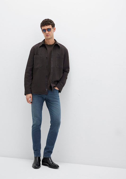 James Foggy Ink Mavi Black Jean Pants