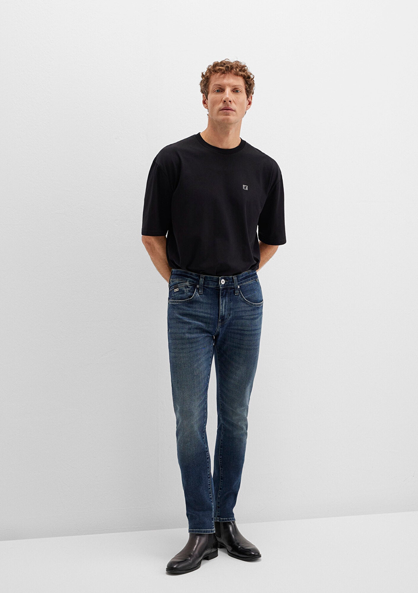 James Foggy Indigo Mavı Pro Jean Pants