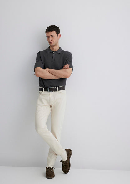 Milan Off White Classic Denim Jean Pants