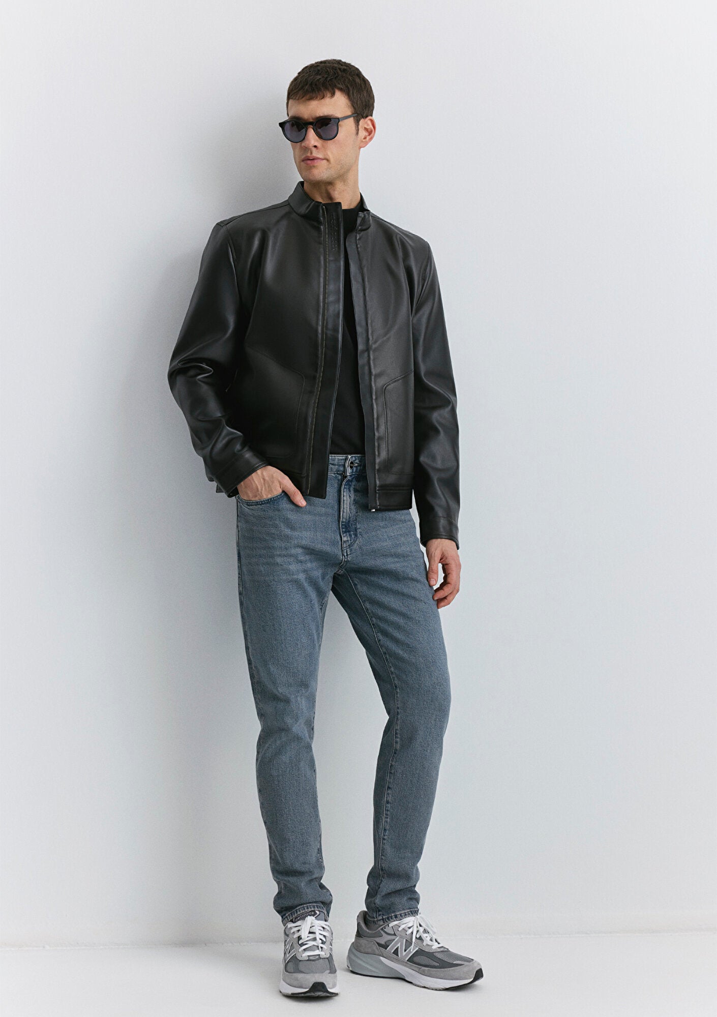 Milan Dusty Space Blue Mavi Black Jean Pants