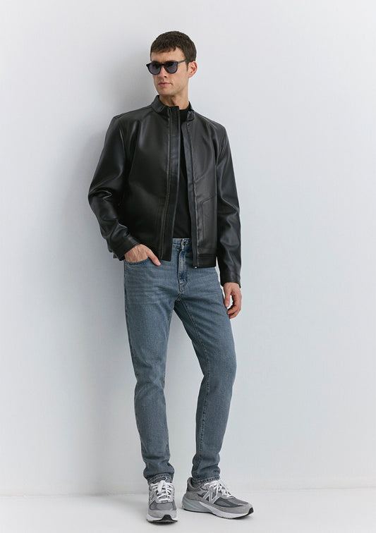 Milan Dusty Space Blue Mavi Black Jean Pants