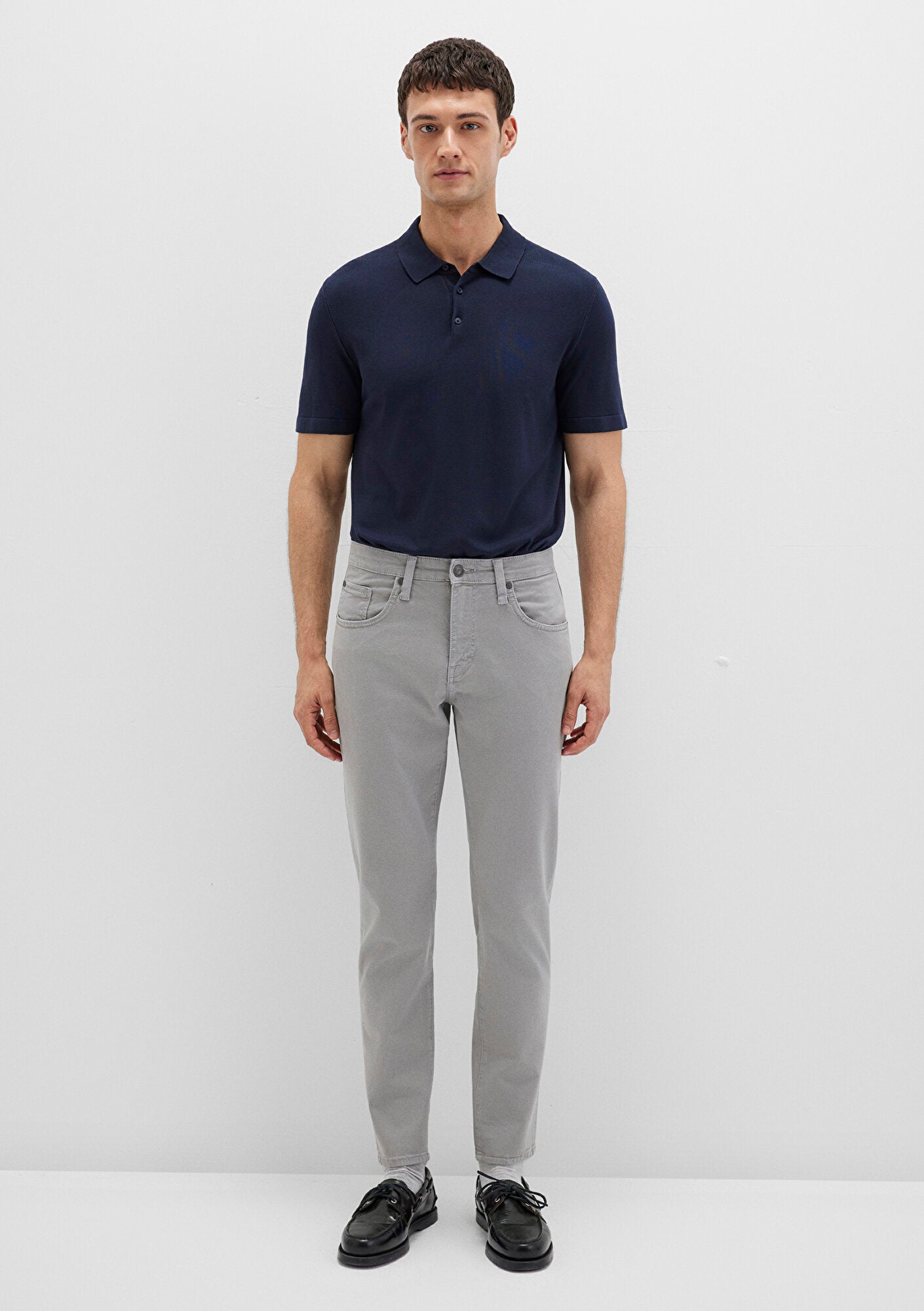 Milan Wild Dove Mavi Black Gabardine Pants