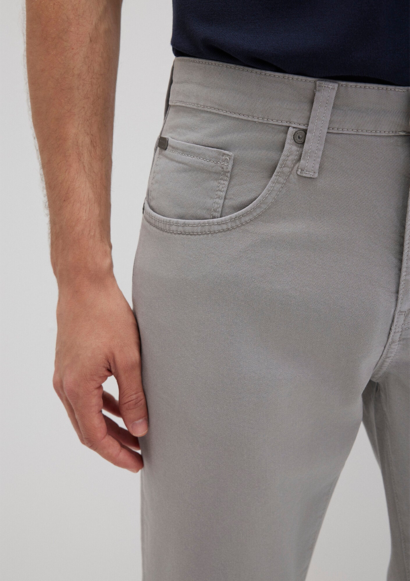 Milan Wild Dove Mavi Black Gabardine Pants