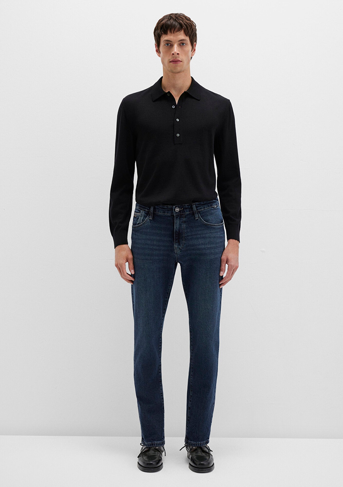 Milan Space Blue Mavi Black Jean Pants