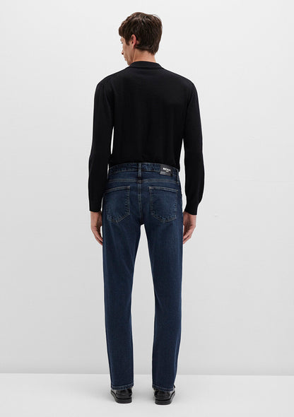 Milan Space Blue Mavi Black Jean Pants