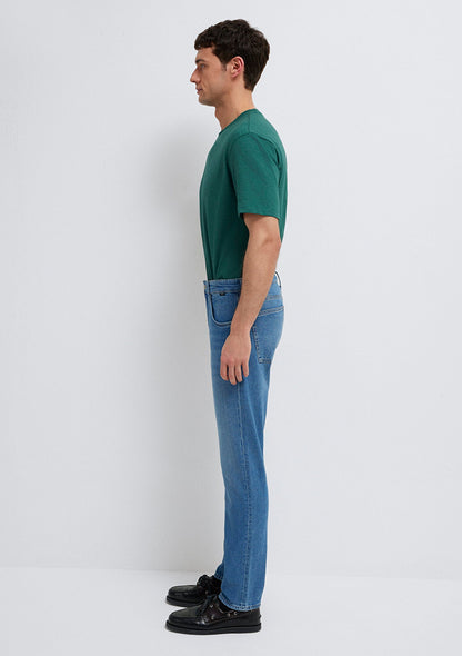 Milan Mid Brushed Classic Comfort Jean Pants