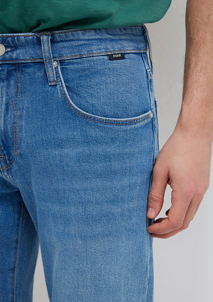 Milan Mid Brushed Classic Comfort Jean Pants