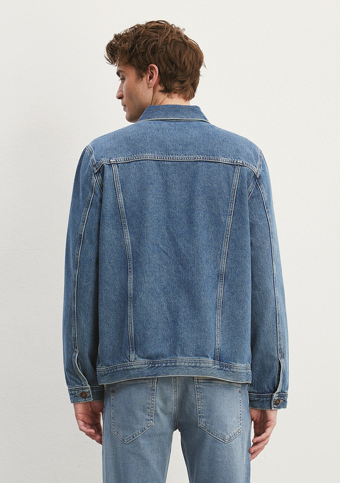 Drake Mid Brushed Denim  Jean Jacket