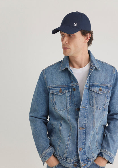 Drake Dark Foggy Classic Denim Jean Jacket