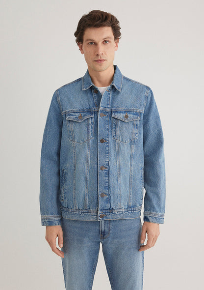 Drake Dark Foggy Classic Denim Jean Jacket
