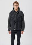 Jerry Mid Smoke College Jean Jacket