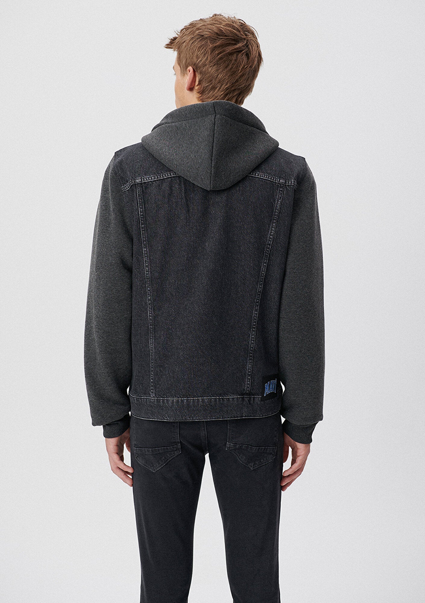 Jerry Mid Smoke College Jean Jacket