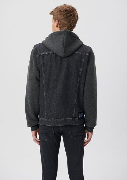 Jerry Mid Smoke College Jean Jacket
