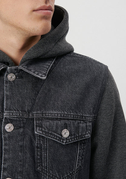 Jerry Mid Smoke College Jean Jacket