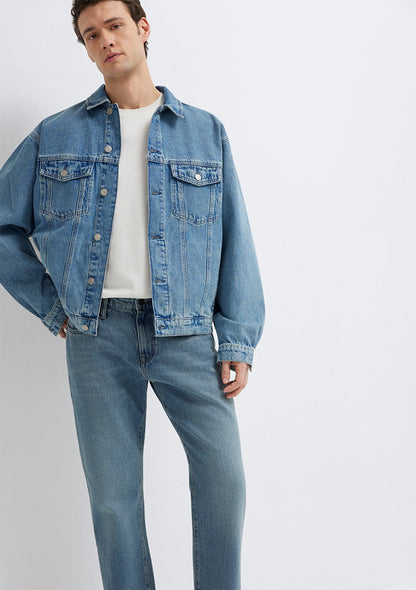 Ryan Dusty Light Blue Denim Jacket