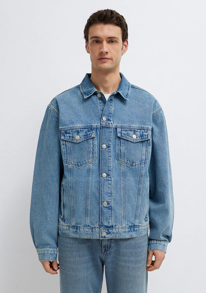 Ryan Dusty Light Blue Denim Jacket