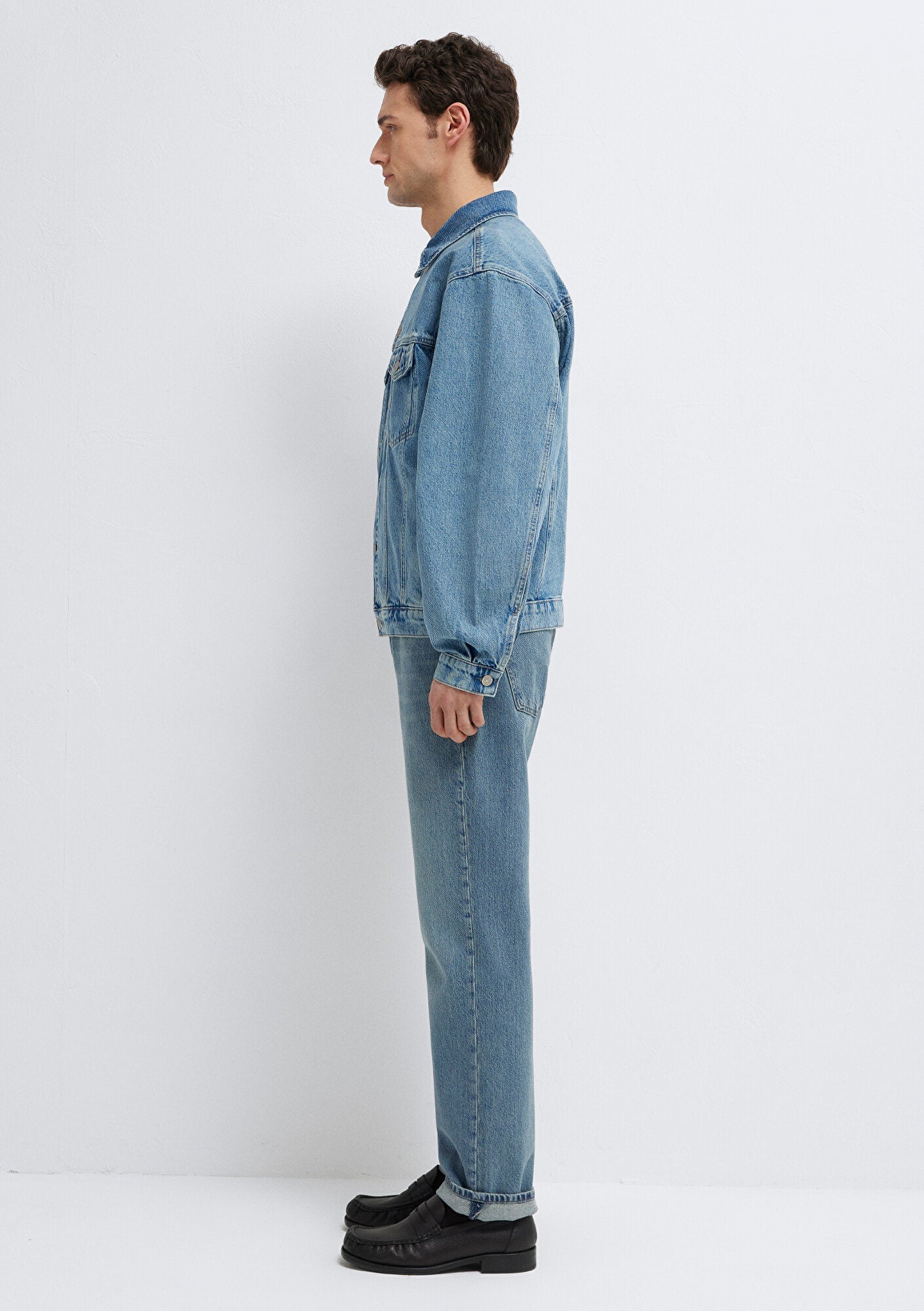 Ryan Dusty Light Blue Denim Jacket