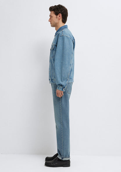 Ryan Dusty Light Blue Denim Jacket