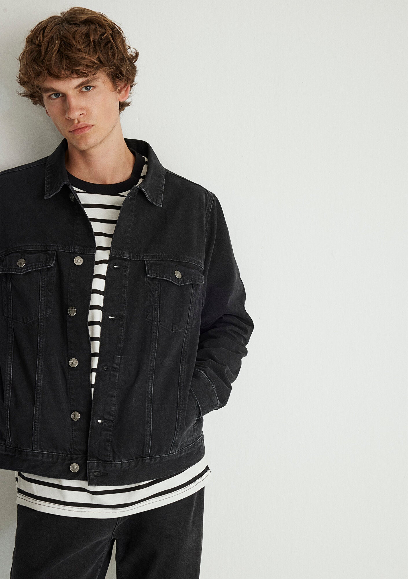 Ray Smoke College Jean Jacket