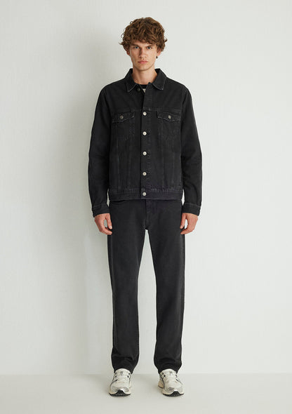 Ray Smoke College Jean Jacket