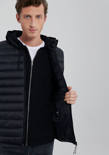 Black Puffer Vest