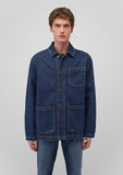 Victor Dark 90s Blue Denim Jean Jacket