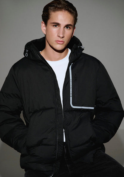 Hooded Black Jacket