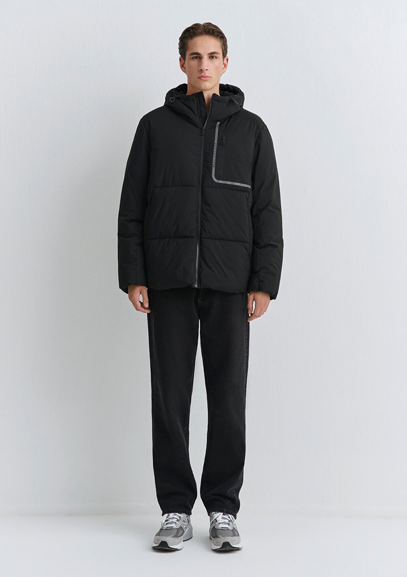 Hooded Black Jacket