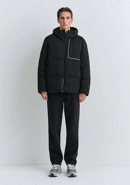 Hooded Black Jacket