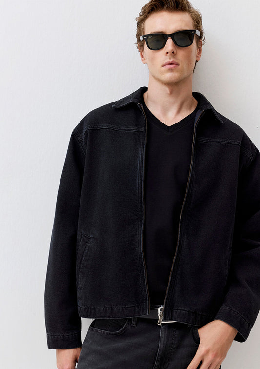 Oakland Dark Anthracite Mavi Edition Jean Jacket