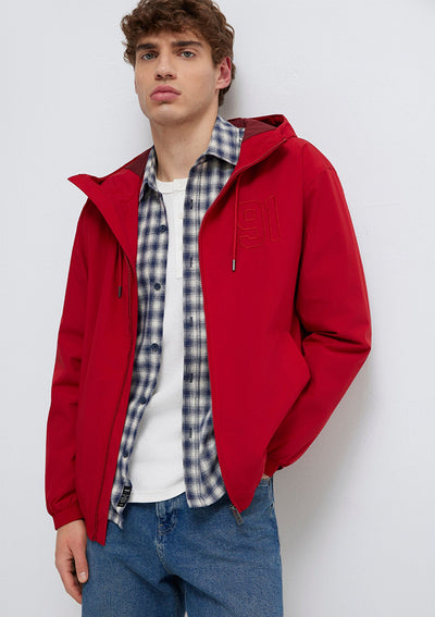 MVJNS Printed Red Jacket