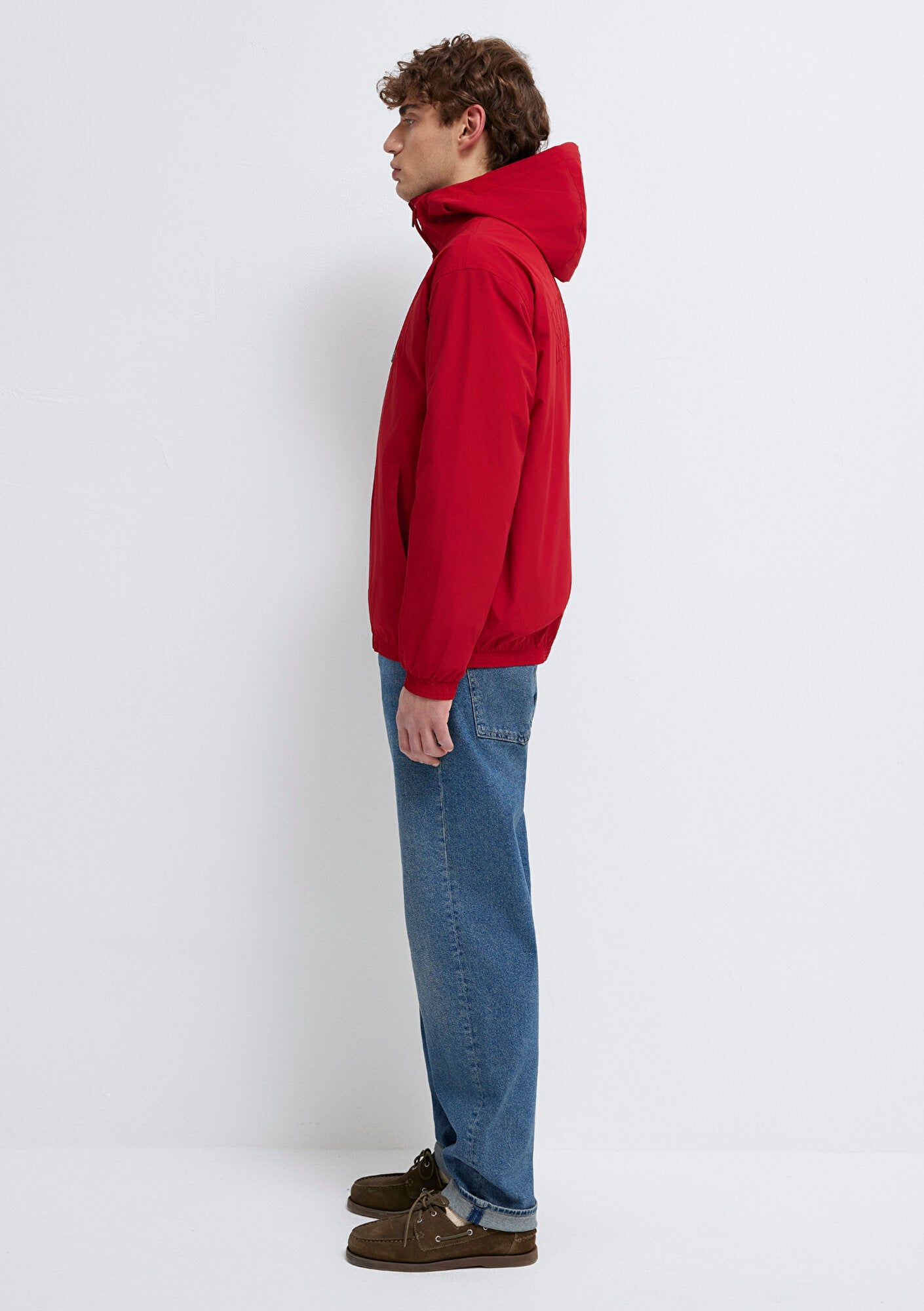 MVJNS Printed Red Jacket